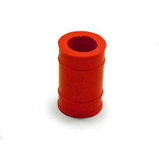 rubber uitlaat nademper kort 22mm rood bromfiets