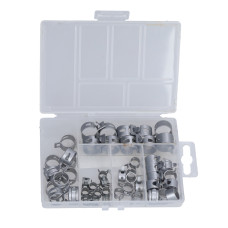 knijpklem DMP benzineslang assortiment 6 verschillende maten 50pcs knijpklem DMP benzineslang assortiment 6 verschillende maten 50pcs