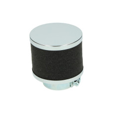 powerfilter DMP recht universeel diameter 30-35mm foam kp8 chroom/zwart powerfilter DMP recht universeel diameter 30-35mm foam kp8 chroom/zwart