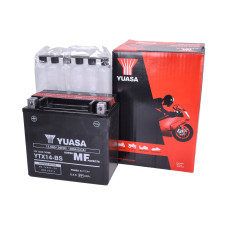 accu yuasa ytx14-bs BMW gs onderhoudsvrij gts 310, mp3