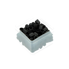 ventieldop zwart 100pcs bromfiets, fatbike, scooter, univ