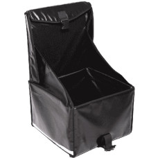 pizzakoffer universeel bovenlader fiets/scooter/bromfiets zwart 60l