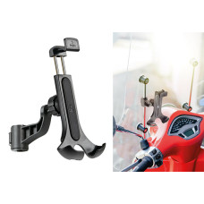 houder lampa telefoon set Smart Scooter Airflow spiegel/windscherm 9-14mm 91570 houder lampa telefoon set Smart Scooter Airflow spiegel/windscherm 9-14mm 91570