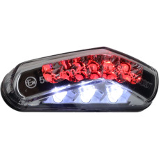 achterlicht DMP led bromfiets/scooter E-keur 84mm wit universeel achterlicht DMP led bromfiets/scooter E-keur 84mm wit universeel