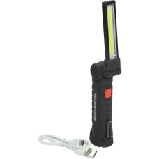 zaklamp Moto-Nostra led universeel (USB) zwart