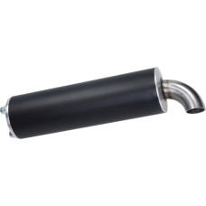 nademper BGM 3-bouts 70-100cc 60mm zwart nademper BGM 3-bouts 70-100cc 60mm zwart