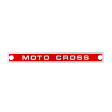 stuurplaatje woord [moto cross]