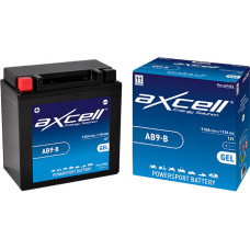 accu axcell ab9-b/yb9-b sla/gel runner 180cc, vespa S, fly 4t, liberty 4t, lx 4t, runner