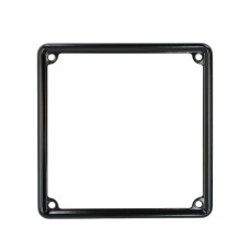 rand kentekenplaat metaal 170x170mm vespa classic zwart rand kentekenplaat metaal 170x170mm vespa classic zwart