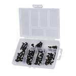 parker assortiment (doos 6 maten) zwart parker assortiment (doos 6 maten) zwart