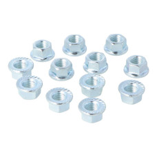 moer + flens vliegwiel m10x1 12pcs camino, puch maxi, zundapp moer + flens vliegwiel m10x1 12pcs camino, puch maxi, zundapp