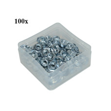 moer + flens m6 100pcs moer + flens m6 100pcs