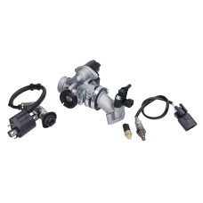 gasklephuis DMP set euro-4/5 injec (zonder ECU) sco gy6, rongmao gasklephuis DMP set euro-4/5 injec (zonder ECU) sco gy6, rongmao