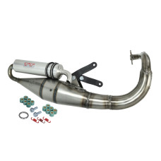 uitlaat Leovince handmade tt aluminium buxy, speedfight 1, speedfight 2, viva 4055 uitlaat Leovince handmade tt aluminium buxy, speedfight 1, speedfight 2, viva 4055