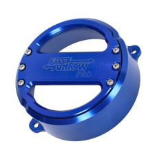 vliegwieldeksel Fast Arrow Pro cnc gefreesd met venster blauw puch maxi vliegwieldeksel Fast Arrow Pro cnc gefreesd met venster blauw puch maxi