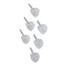 boutset Fast Arrow Pro zijscherm cnc + logo aluminium 6 stuks puch maxi