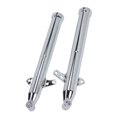 buitenpootset voorvork + bus set chroom zundapp 517 517-12.608/609