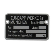plaatje framenummer 196..... 517, zund ot mod. 510, zundapp plaatje framenummer 196..... 517, zund ot mod. 510, zundapp