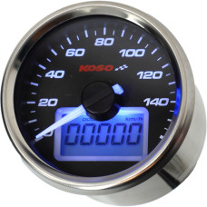 km tellerklok koso 12v digitaal GP-Style 140km/u 55mm kreidler, zundapp km tellerklok koso 12v digitaal GP-Style 140km/u 55mm kreidler, zundapp