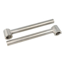 clipon stuur set 245mm rvs ks50, zundapp, ks100 517-13.602 clipon stuur set 245mm rvs ks50, zundapp, ks100 517-13.602