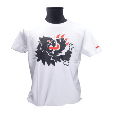 t-shirt malossi leeuw M wit 4114651.w4