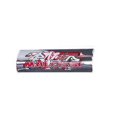 embleem malossi uitlaat universeel 35x119mm chroom/alu 3314869b embleem malossi uitlaat universeel 35x119mm chroom/alu 3314869b