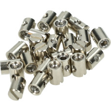 nippel schroef gaskabel 5x7mm 25pcs nippel schroef gaskabel 5x7mm 25pcs