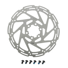 remschijf 6-gaats 2.3mm V8 - V20 voor/achter 160mm e-bike, Skinny-bike, fatbike