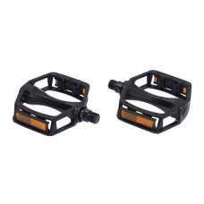 pedaalset zwart V8 - V20 - knaap - agm e-bike, fatbike