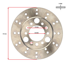 remschijf DMP 9-gaats universeel voor 190mm aerox, cello/allo, f12, fiddle 2, jet euro X, mojito, neo, nrg, orbit, peugeot, simply, sr alle mod., typhoon, xpro remschijf DMP 9-gaats universeel voor 190mm aerox, cello/allo, f12, fiddle 2, jet euro X, mojito, neo, nrg, orbit, peugeot, simply, sr alle mod., typhoon, xpro