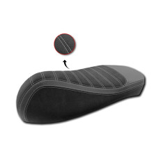 buddydek Xtreme (made in EU) Yamaha alcantara streep Sport 2017> zwart x-max 125cc, x-max 250cc, x-max 300, x-max 400cc=op=op