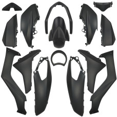 plaatwerkset DMP 2015-2019 Yamaha zwart mat 10-delig n-max 125, n-max 155 plaatwerkset DMP 2015-2019 Yamaha zwart mat 10-delig n-max 125, n-max 155