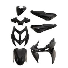 plaatwerkset yamaha glans zwart 7-delig mbk nitro, aerox 2013