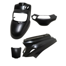 plaatwerkset vanaf 2004 Yamaha zwart mat 4-delig bws, mbk booster
