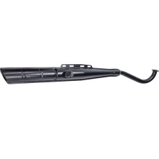 uitlaat jamarcol + logo losse bocht 28mm zwart puch maxi