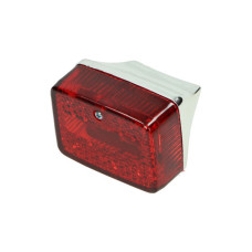 achterlicht klein model ulo A-kwalteit (rood glas) chroom camino, puch maxi achterlicht klein model ulo A-kwalteit (rood glas) chroom camino, puch maxi