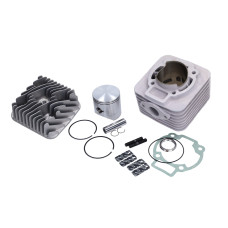 cilinder met kop malossi ac Aprilia 65mm sr 125/150, skipper 125cc, typhoon 318237 cilinder met kop malossi ac Aprilia 65mm sr 125/150, skipper 125cc, typhoon 318237