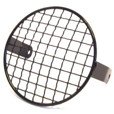 koplamprooster DMP rond zwart tomos, puch maxi