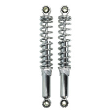 schokbrekerset DMP 300mm chroom camino, citta, puch maxi, tomos schokbrekerset DMP 300mm chroom camino, citta, puch maxi, tomos