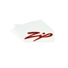 embleem Piaggio origineel woord [zip] euro-4/5 sport Piaggio rechts rood zip 4t 2h002187