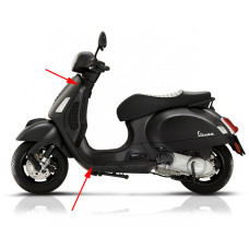 sierstrip Piaggio origineel links <2018 zwart gts 125cc, gts 300 (euro4) 1b005779 sierstrip Piaggio origineel links <2018 zwart gts 125cc, gts 300 (euro4) 1b005779