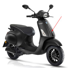 voorscherm Piaggio origineel midden zwart opaco 99/C sprint rst, sprint 4t (euro4) 1b005209000nv voorscherm Piaggio origineel midden zwart opaco 99/C sprint rst, sprint 4t (euro4) 1b005209000nv