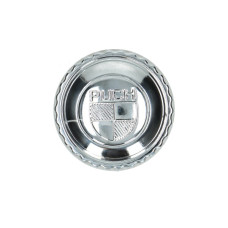 benzinetankdop met logo gestanst 40mm chroom puch benzinetankdop met logo gestanst 40mm chroom puch