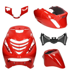 plaatwerkset DMP model SP EVO-1 scarlet rood 5-delig zip2000, zip 100/125