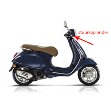stuurkap Piaggio origineel onder blauw met 289/a primavera 1b005469000dk=op=op