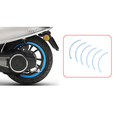 stickerset Piaggio origineel achterwiel wielbies blauw elettrica, primavera, sprint 2h002850000a1