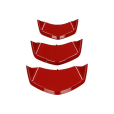 sierstripset DMP voorscherm midden euro-4/5 rood primavera, sprint sierstripset DMP voorscherm midden euro-4/5 rood primavera, sprint