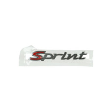 embleem Piaggio origineel woord [sprint] zijscherm smoke 2h000927