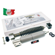 schokbrekerset cif Vespa px 125/150/200 voor/achter antraciet mat 10720-kt schokbrekerset cif Vespa px 125/150/200 voor/achter antraciet mat 10720-kt