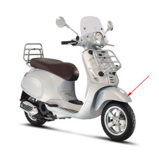 voorspatbord Piaggio origineel grijs 791/b primavera touring 1b000947000hh voorspatbord Piaggio origineel grijs 791/b primavera touring 1b000947000hh